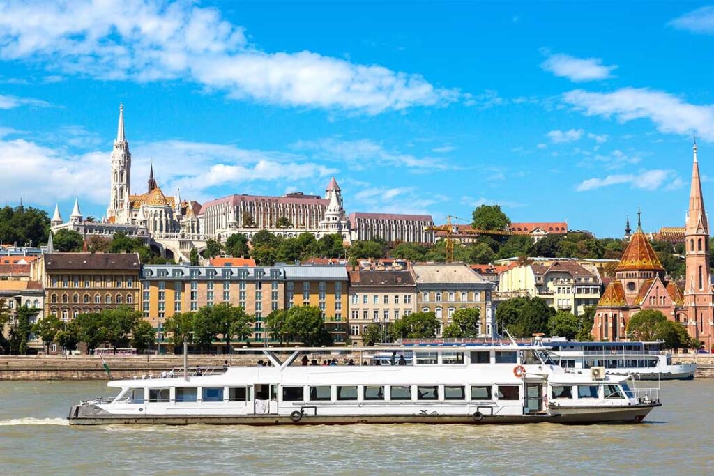 Boat trip on the Danube